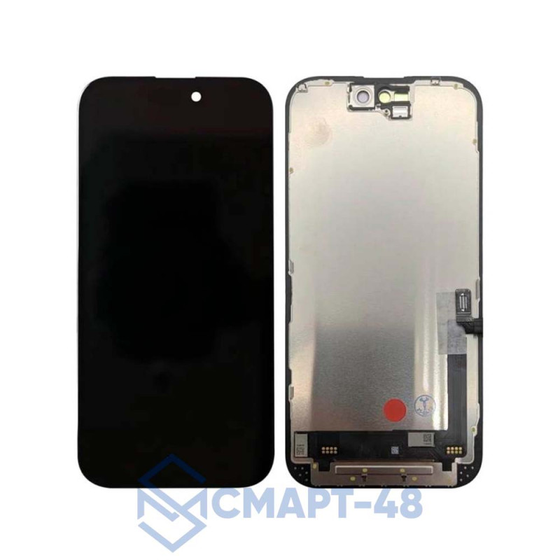 Дисплей для iPhone 16 + тачскрин в рамке (черный) (Incell) Стандарт HD площадка под IC 