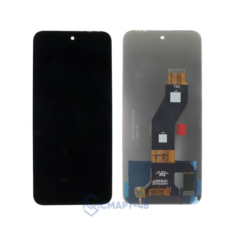 Дисплей для Infinix Hot 60i 4G + тачскрин (черный) (ориг)
