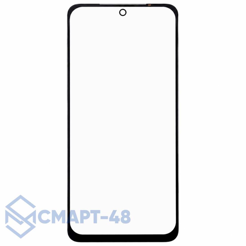 Стекло для переклейки Xiaomi Redmi Note 10 4G/Note 10s/Poco M5s + OCA (черный) Премиум (Mitsubishi)