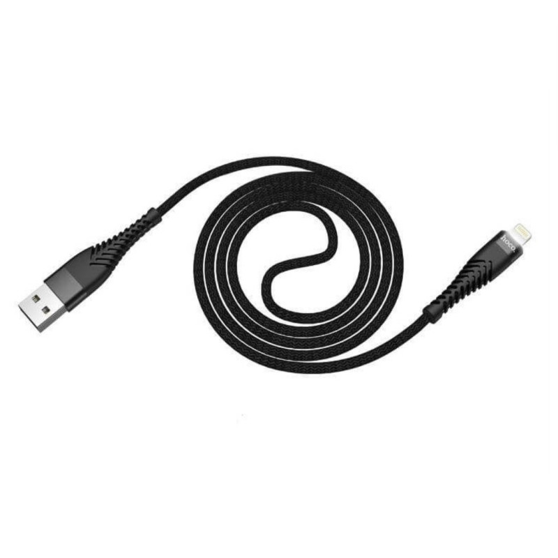 USB Кабель Lightning 1м Hoco DU06 (черный)