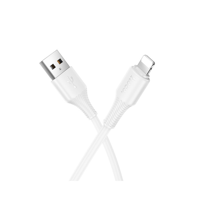 USB Кабель Lightning 1м Hoco X120 (белый)