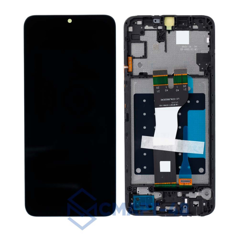 Дисплей для Samsung Galaxy A057F A05s (2023) + тачскрин в рамке (черный) (ориг)