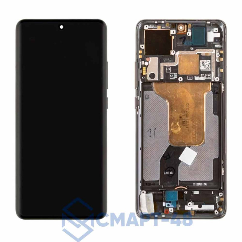 Дисплей для Xiaomi 12/12X + тачскрин в рамке (черный) (ориг)