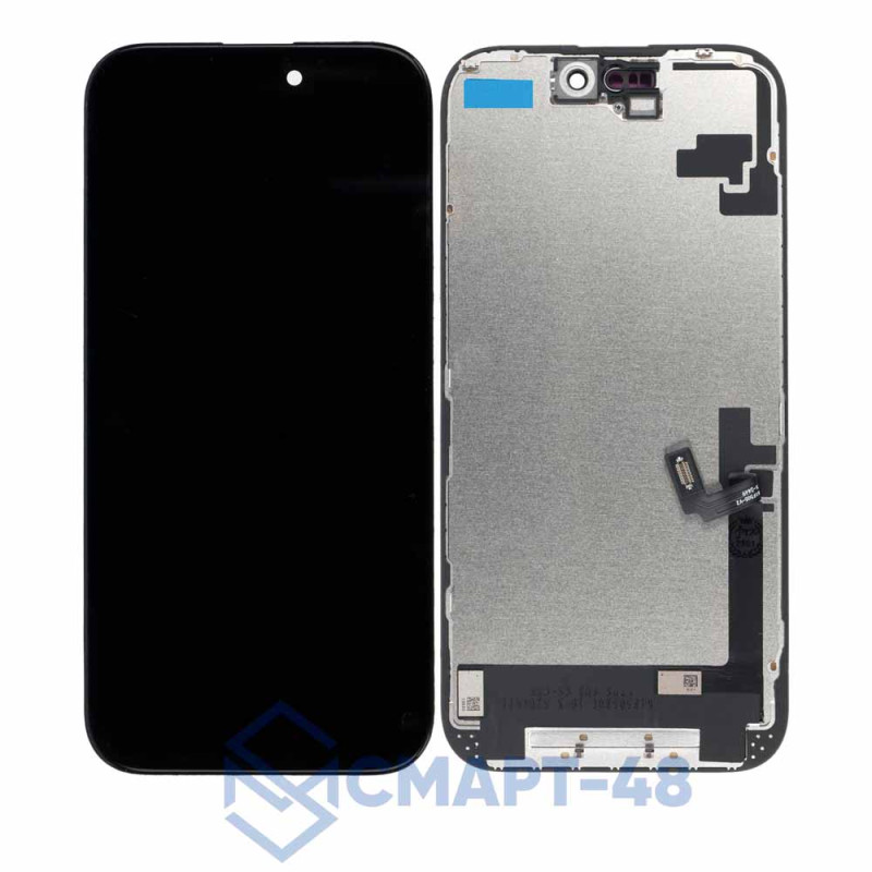 Дисплей для iPhone 16 + тачскрин в рамке (черный) (Incell A-SI FHD) JK 