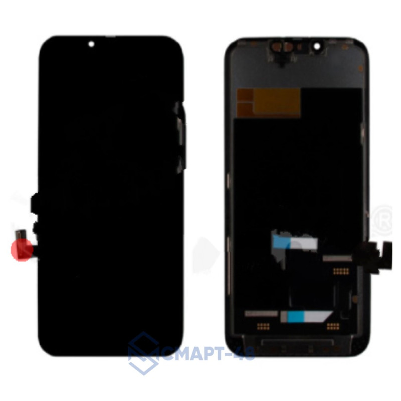 Дисплей для iPhone 13 + тачскрин в рамке (черный) 100% снятый 