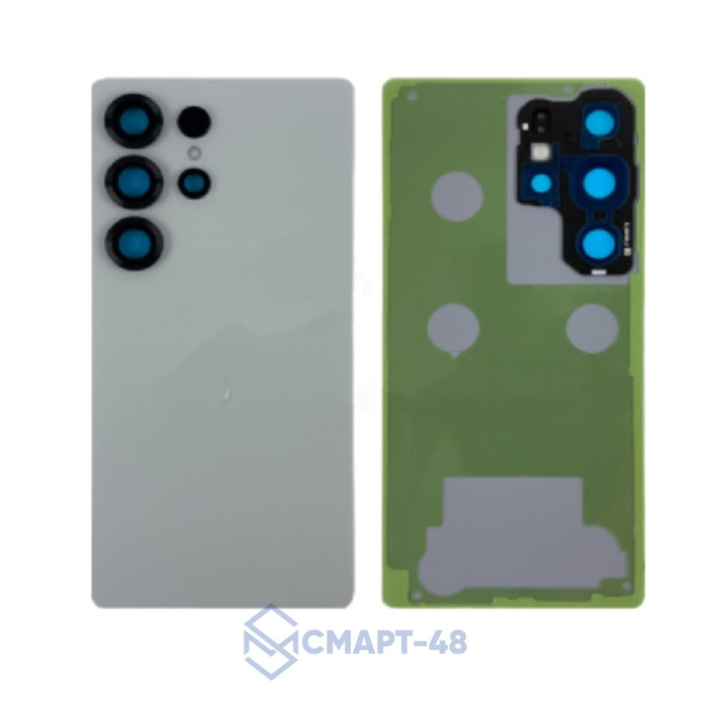 Задняя крышка для Samsung Galaxy S938B S25 Ultra (серебро) + стекло камеры Премиум