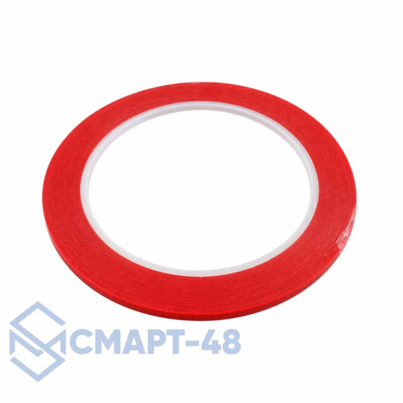 Скотч двухсторонний Amaoe DST023 10м х 2мм RED (черный)