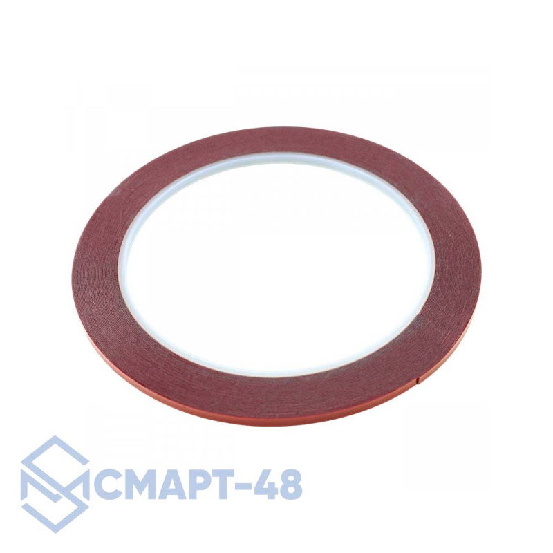 Скотч двухсторонний Amaoe DST023 10м х 3мм RED (черный)