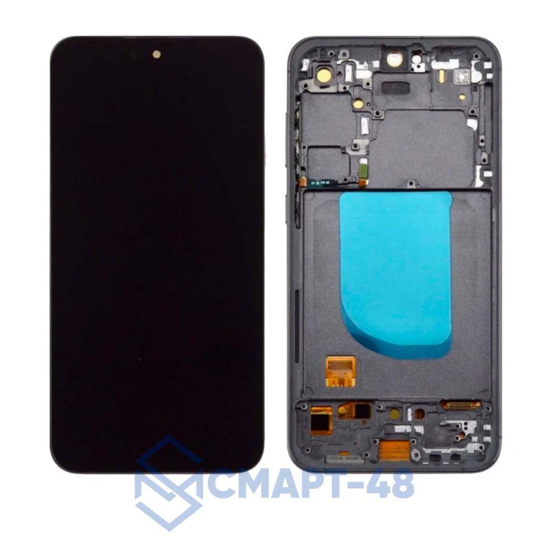 Дисплей для Samsung Galaxy S711 S23 FE + тачскрин в рамке (черный) (OLED) полноразмерный