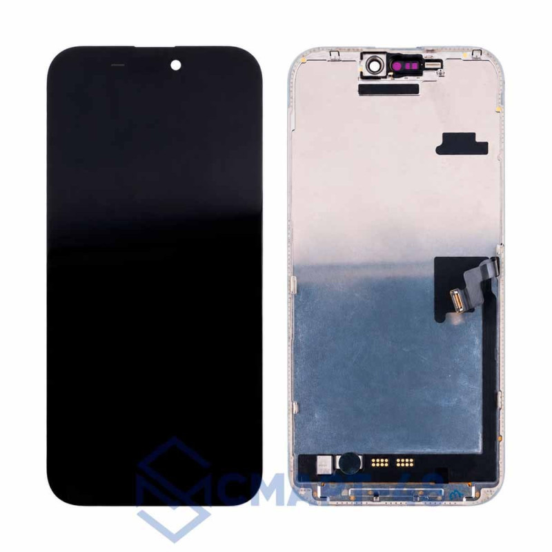 Дисплей для iPhone 16 Pro Max + тачскрин в рамке (черный) 100% ориг, заменено стекло