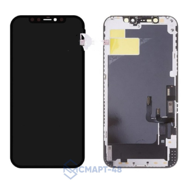 Дисплей для iPhone 12/12 Pro + тачскрин в рамке (черный) (Incell COF LTPS FHD) ZY Премиум
