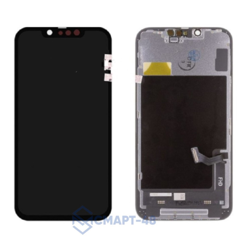 Дисплей для iPhone 14/16e + тачскрин в рамке (черный) (Incell COF LTPS FHD) ZY Премиум