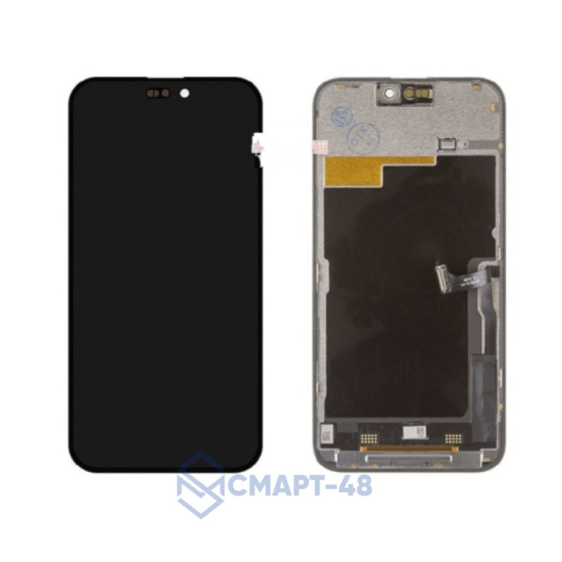 Дисплей для iPhone 15 Pro Max + тачскрин в рамке (черный) (Incell COF LTPS FHD) ZY Премиум 