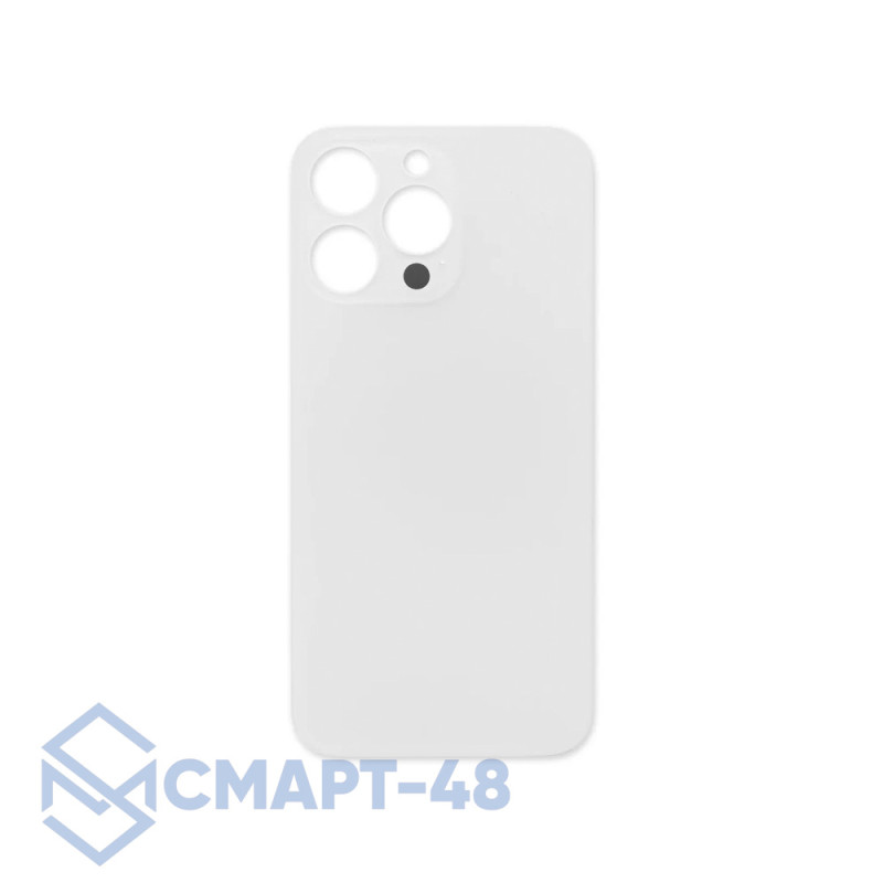 Задняя крышка для iPhone 13 Pro (белый) с широким отверстием Премиум