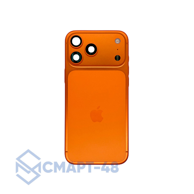 Задняя крышка для iPhone 17 Pro (оранжевый) Премиум