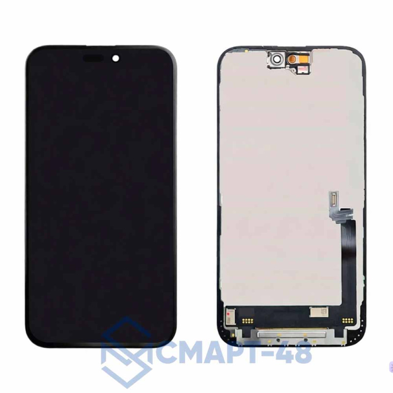 Дисплей для iPhone 16 Pro + тачскрин в рамке (черный) (Incell COF LTPS FHD) ZY Премиум 