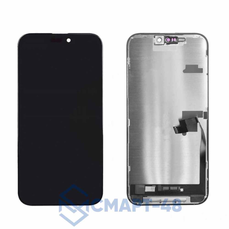 Дисплей для iPhone 16 Pro Max + тачскрин в рамке (черный) (Incell COF LTPS FHD) ZY Премиум 