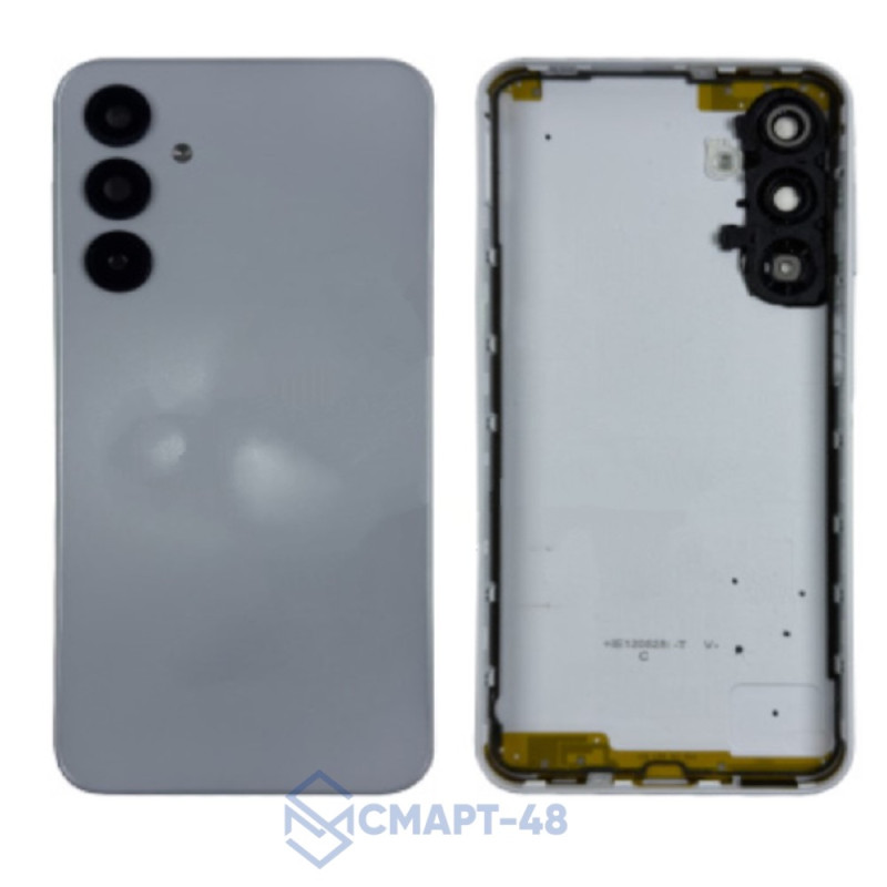 Задняя крышка для Samsung Galaxy A165F A16 4G/A166B A16 5G (серый) + стекло камеры Премиум