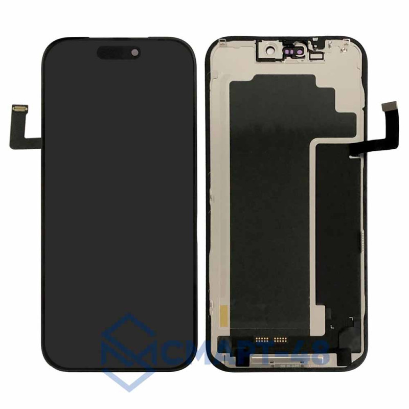 Дисплей для iPhone 17 Pro Max + тачскрин в рамке (черный) (Incell) Премиум FHD площадка под IC 120Гц