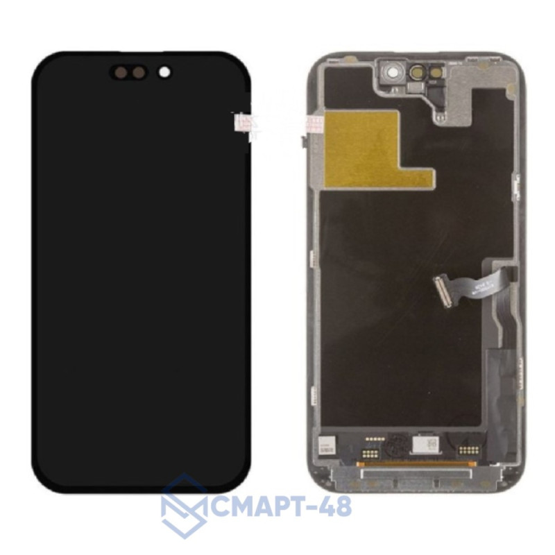 Дисплей для iPhone 14 Pro + тачскрин в рамке (черный) (Incell COF LTPS FHD) ZY Премиум