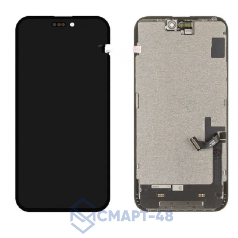 Дисплей для iPhone 15 Plus + тачскрин в рамке (черный) (Incell COF LTPS FHD) ZY Премиум