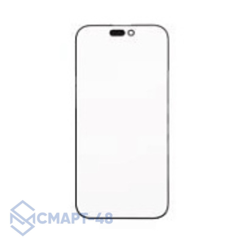 Стекло для переклейки iPhone 16 Pro Max + OCA (черный) Премиум (Feaglet) 