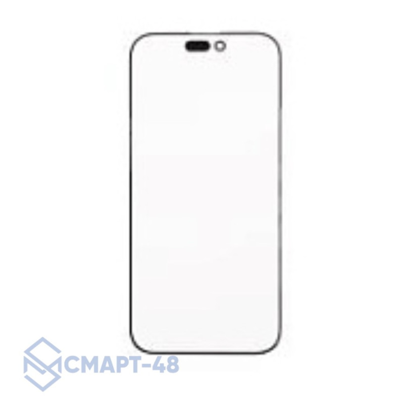 Стекло для переклейки iPhone 16 Pro + OCA (черный) Премиум (Feaglet) 