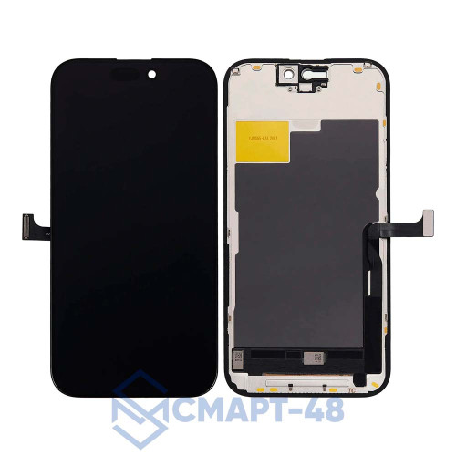Дисплей для iPhone 15 Pro + тачскрин в рамке (черный) (Incell COF LTPS FHD) ZY Премиум
