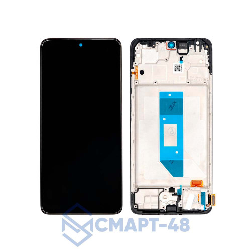Дисплей для Xiaomi Redmi Note 14 4G + тачскрин в рамке (черный) (Incell)