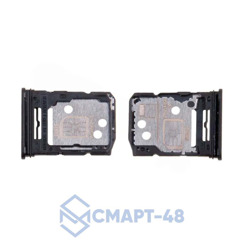 Сим держатель для Oppo Reno 12F 4G (серый)