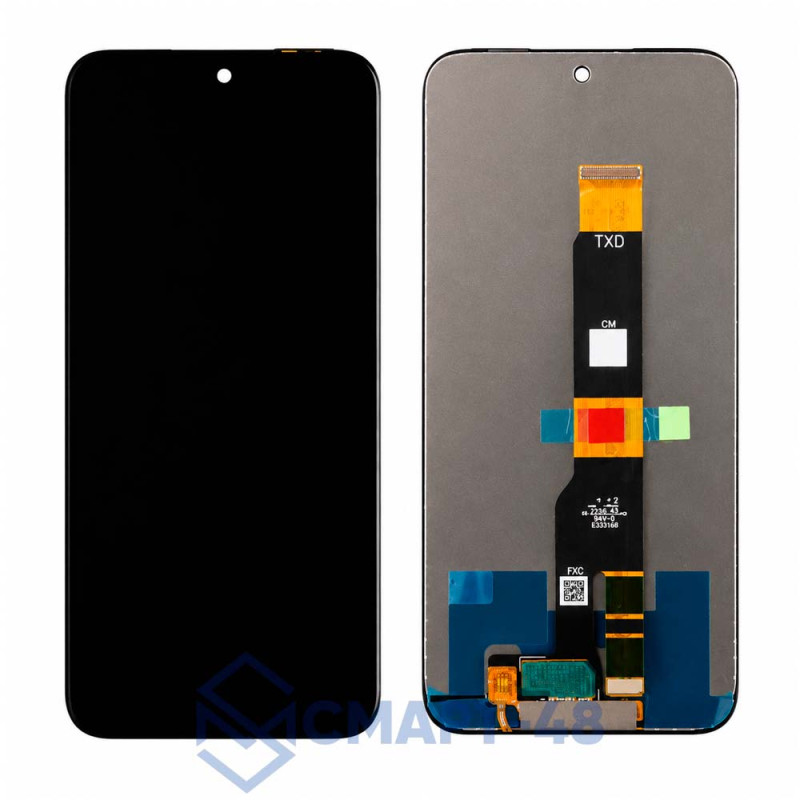 Дисплей для Infinix Smart 20 + тачскрин (черный) (ориг)
