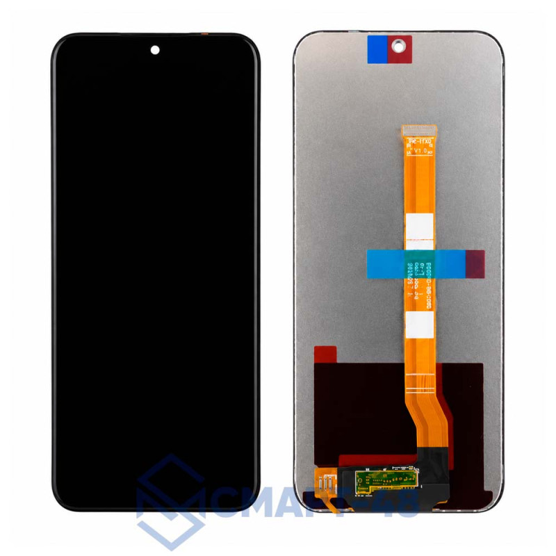 Дисплей для Oppo A6 4G + тачскрин (черный) (ориг)