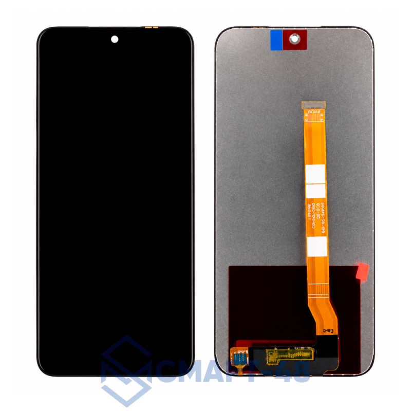 Дисплей для Oppo A6x 4G + тачскрин (черный) (ориг)