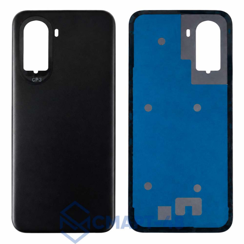 Задняя крышка для Xiaomi Poco M7 4G (черный) Премиум
