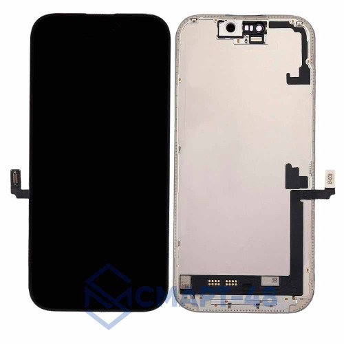 Дисплей для iPhone 17 Pro Max + тачскрин в рамке (черный) (Hard OLED) DD площадка под IC
