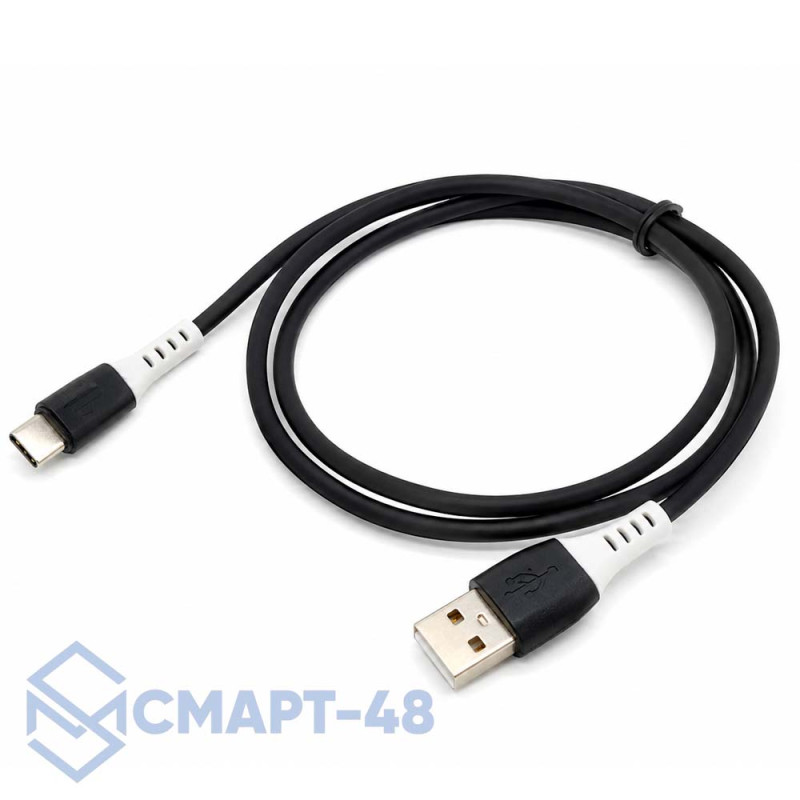 Кабель Type-C - Type-C 1м Hoco X82 60W (черный) 