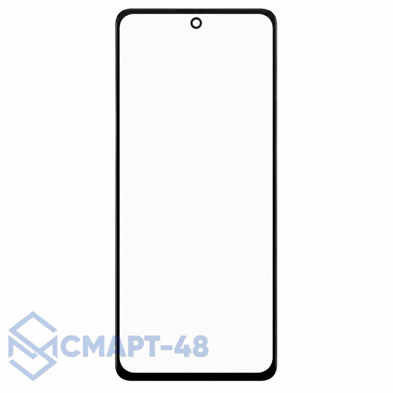 Стекло для переклейки Xiaomi Redmi Note 13 Pro Plus/Note 14 Pro 4G/Note 14 Pro 5G/Note 14 Pro Plus/Poco X7 + OCA (черный) Премиум (Mitsubishi)