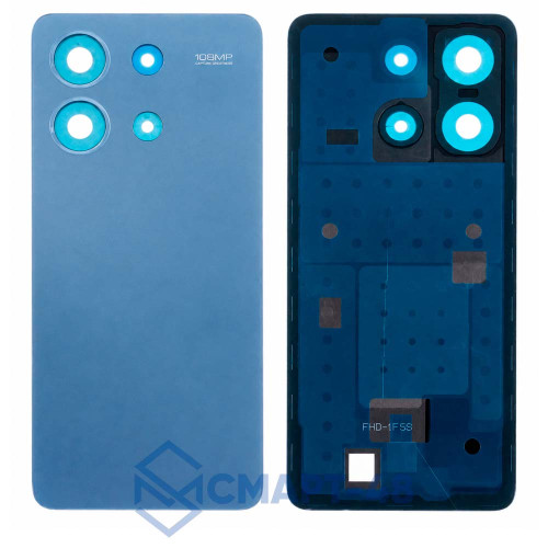 Задняя крышка для Xiaomi Redmi Note 13 4G (синий)