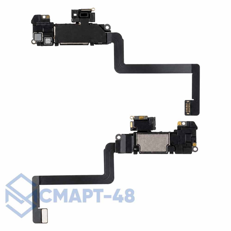Шлейф для iPhone 11 + сенсор + микрофон + динамик 