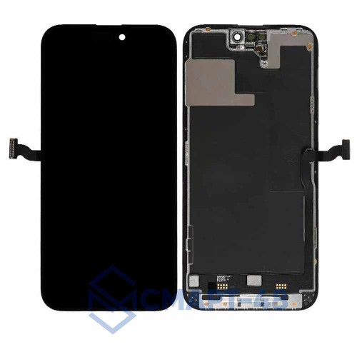 Дисплей для iPhone 14 Pro Max + тачскрин в рамке (черный) (Incell COF LTPS FHD) ZY Премиум