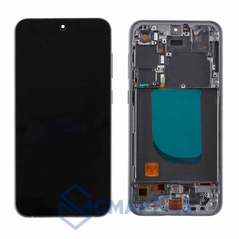 Дисплей для Samsung Galaxy S711 S23 FE + тачскрин в рамке (черный) (Soft OLED) полноразмерный