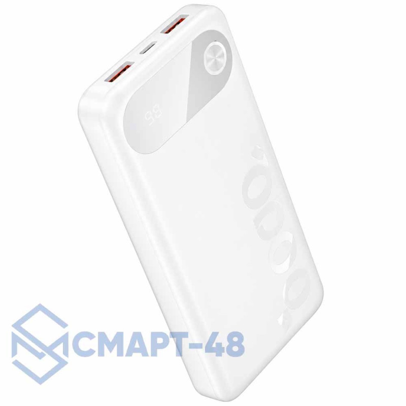 Аккумулятор внешний (10000 mAh) Hoco J154 (белый)