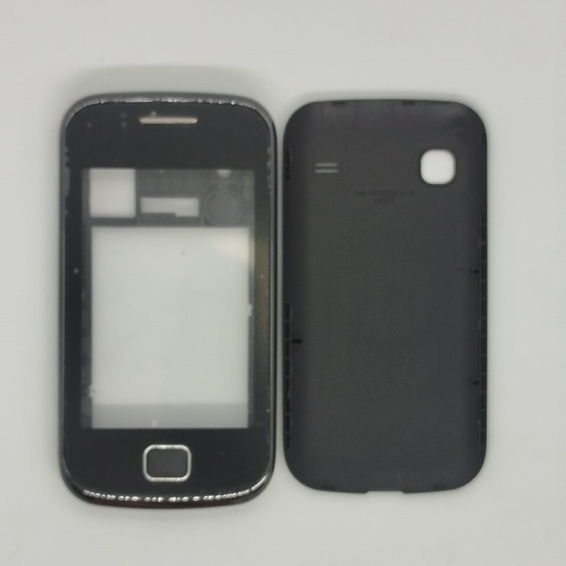 Корпус для Samsung S5660 + средняя часть (черный) High Copy