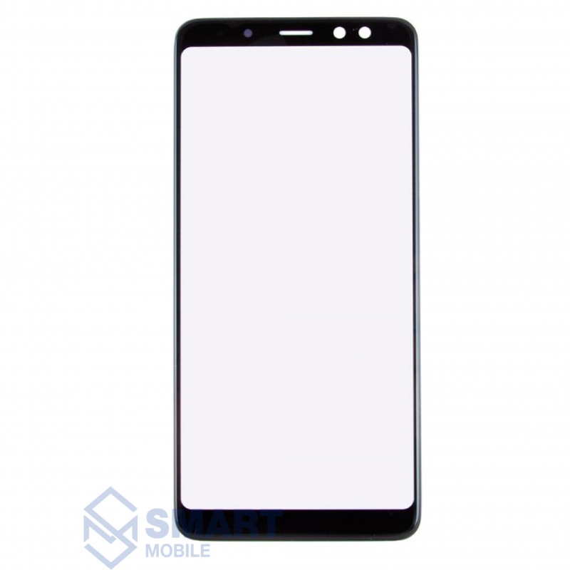 Стекло для переклейки Samsung Galaxy A530F A8 (2018) (черный)