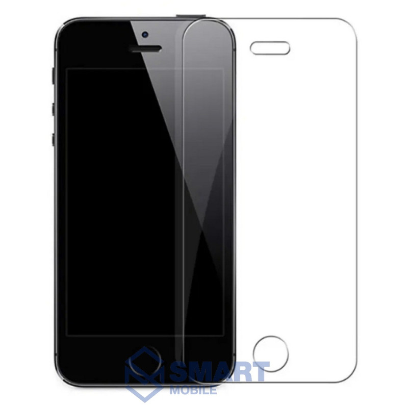 Защитное стекло для iPhone 5/5C/5S/SE (прозрачное) 2D (тех. пак.)