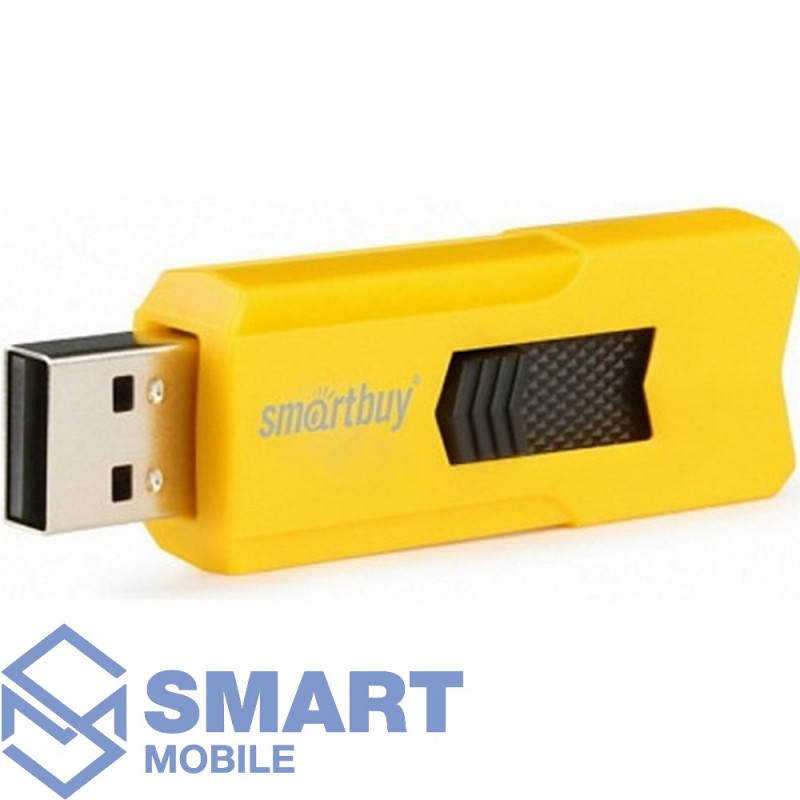 USB флеш-накопитель 64GB Smartbuy Stream USB 2.0/3.0 (желтый) (SB64GBST-Y)