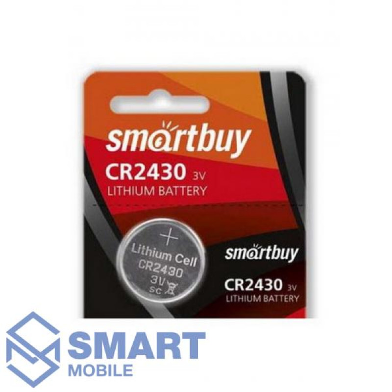 Батарейка Smartbuy CR2430/5B (SBBL-2430-5B)