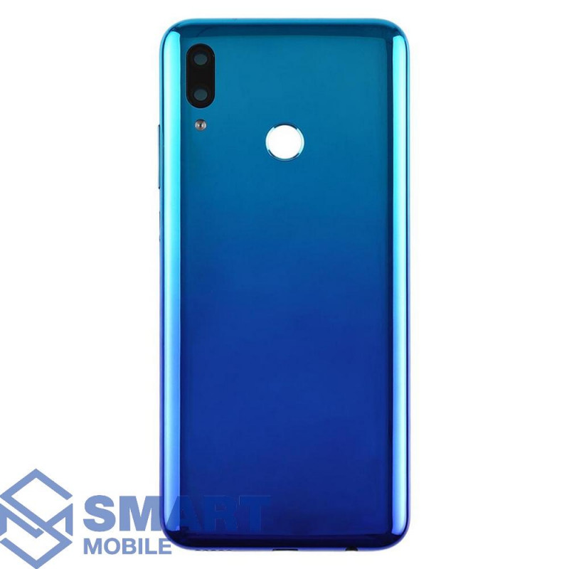 Задняя крышка для Huawei P Smart (2019) (синий) + стекло камеры 