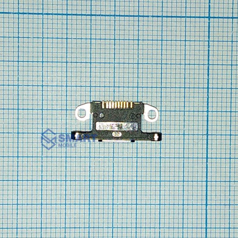 Разъем lightning для iPhone 11 (черный)