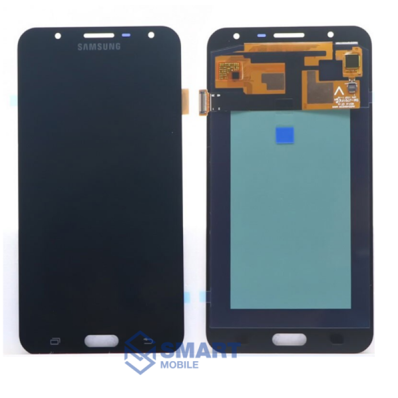 Дисплей для Samsung Galaxy J701F J7 Neo + тачскрин (черный) (OLED) полноразмерный
